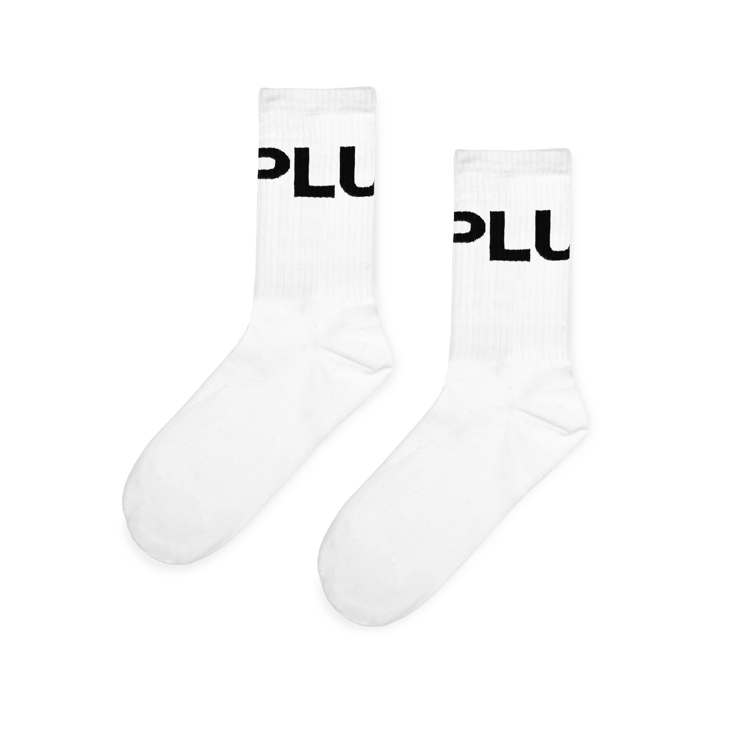 Plug White Socks